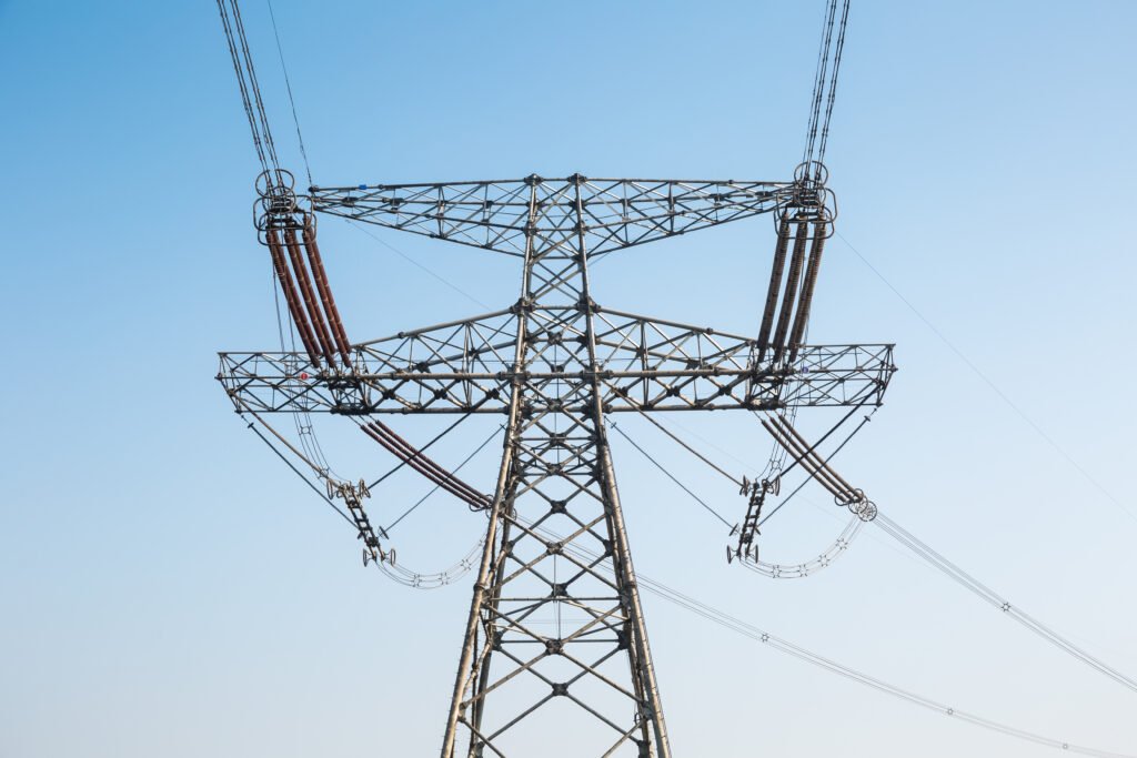 strong electric power tower